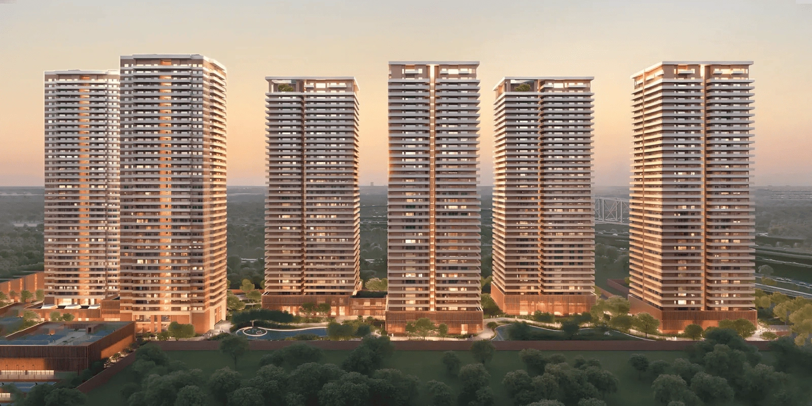 L&T Thanisandra desktop banner
